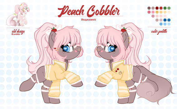 [redesign] Peach Cobbler