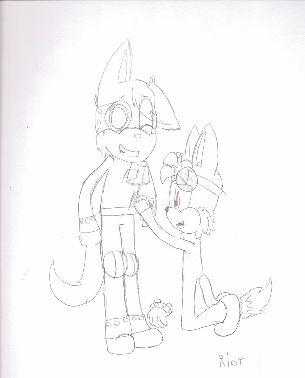 Tinker fixing Dex by PainterGoof on DeviantArt