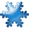 Blue Snowflake Avatar FTU