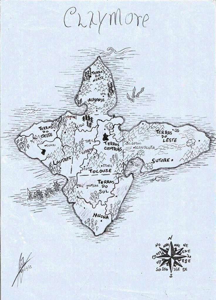 Brymore Map Mapa De Claymore by akilasbritto on DeviantArt