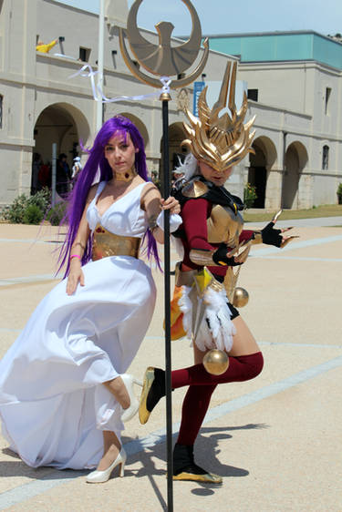 Athena and Syndra