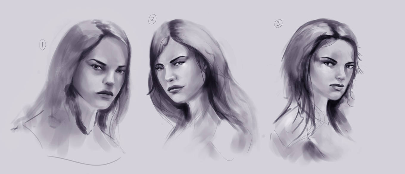Deviantart Model Faces Female Faces by JoshSummana on DeviantArt