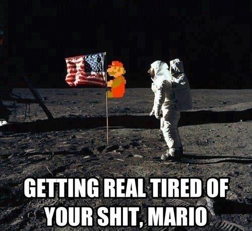 Mario In Space