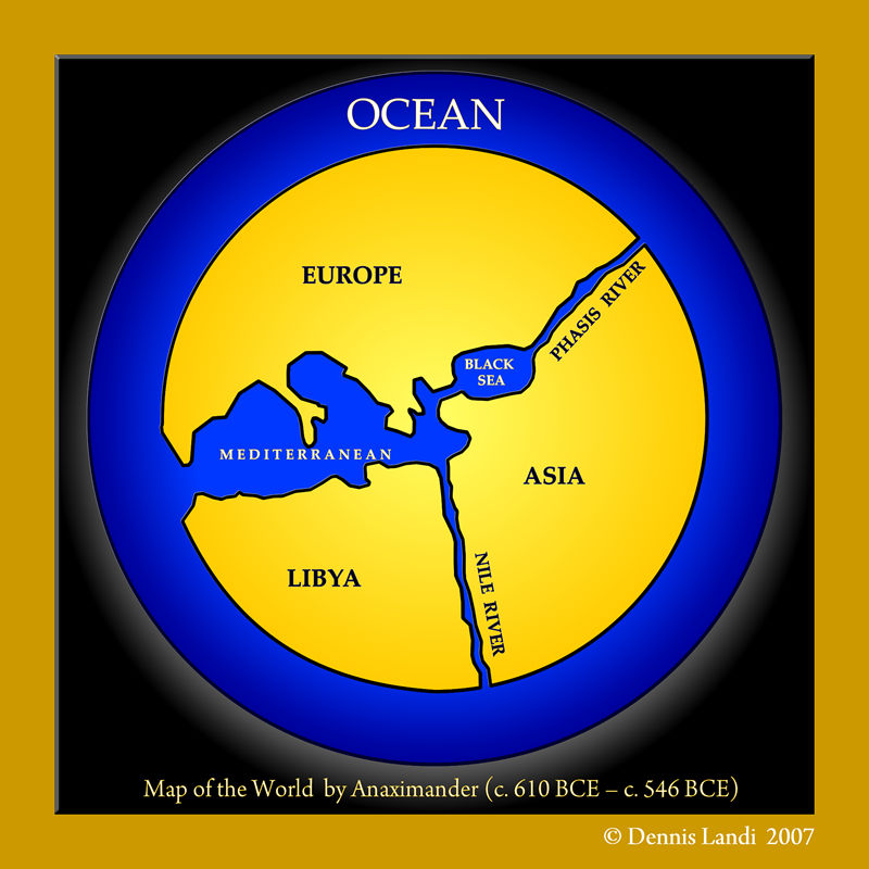 Anaximander's Map by Spear-Of-Destiny on DeviantArt