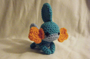 Mudkip Crocheted Doll