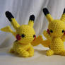 Pikachu Crocheted Doll