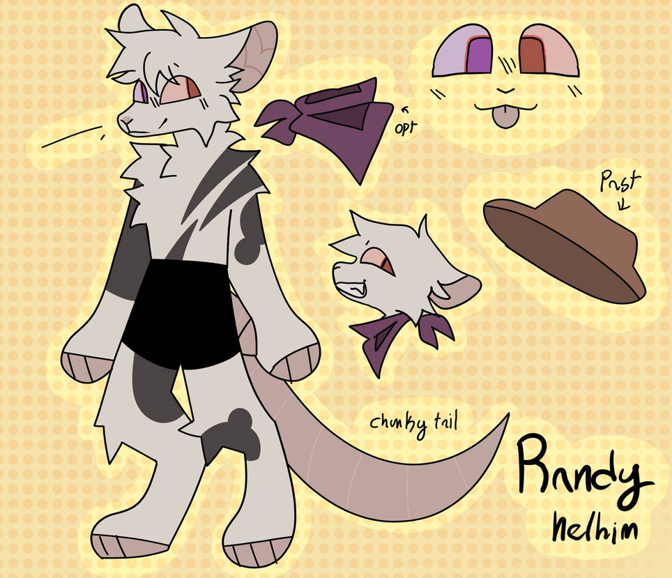 Randy ref by Steampunkrat on DeviantArt