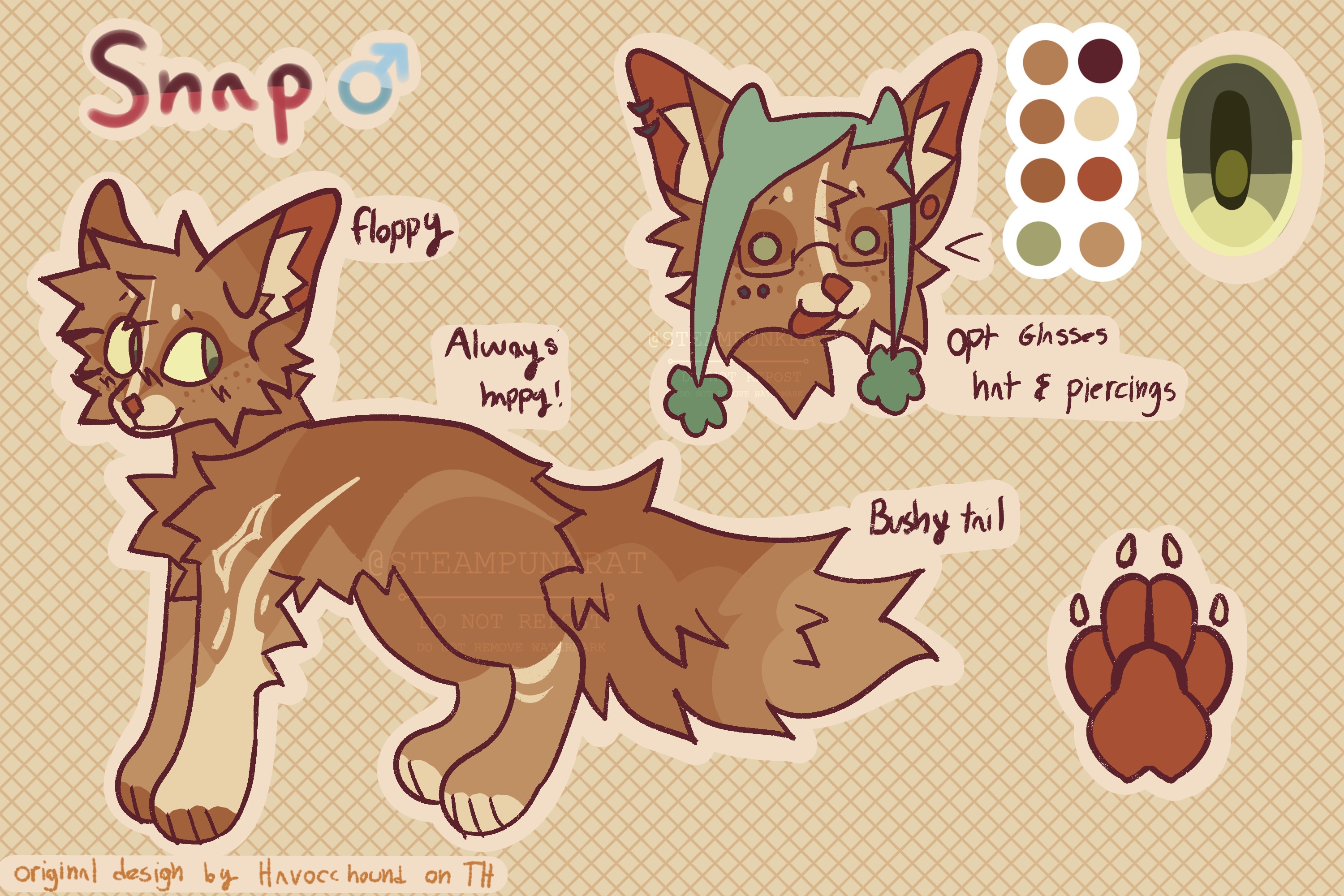 Snap ref by Carr1onSeraph on DeviantArt