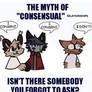 The myth of consensual relationshops