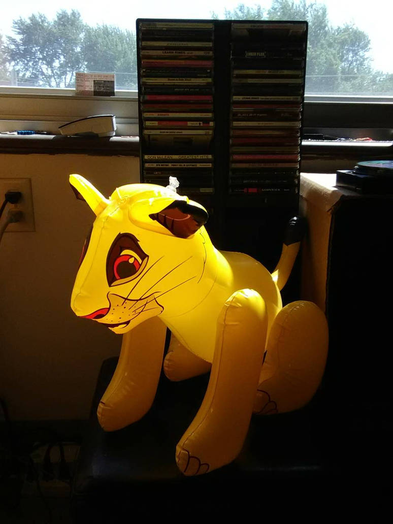 Yellow Lab Inflatable inflatable yellow lion cub by breakdown82 on DeviantArt