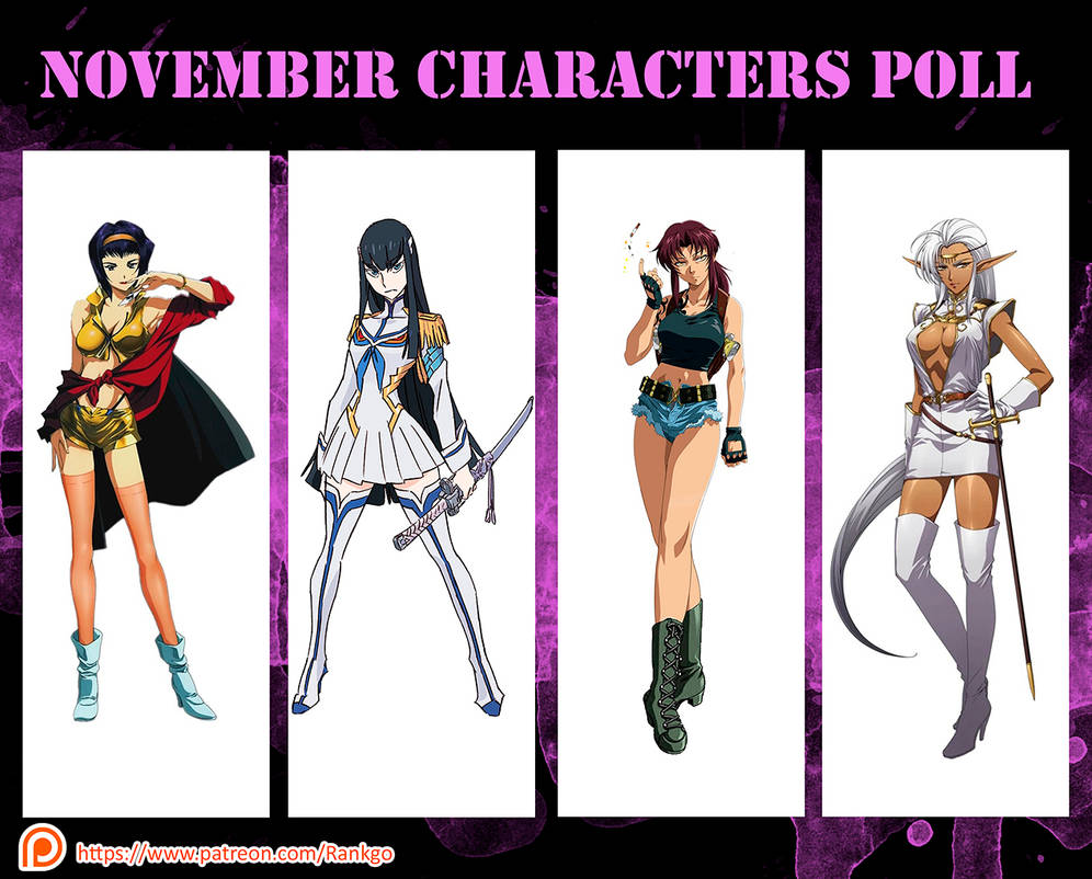 November Characters November character poll by Rankgo on DeviantArt