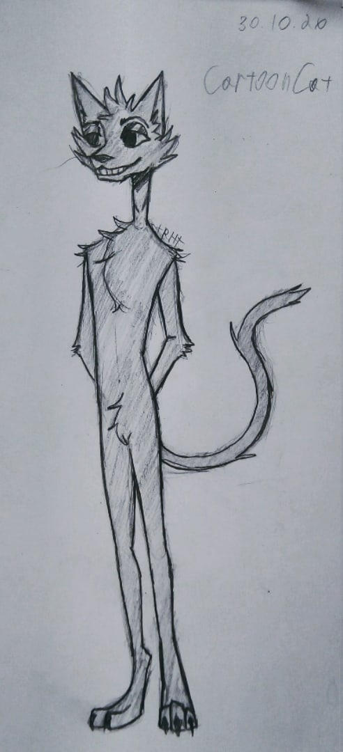 Cartoon Cat R64 Cartooncat by RogensHangout on DeviantArt