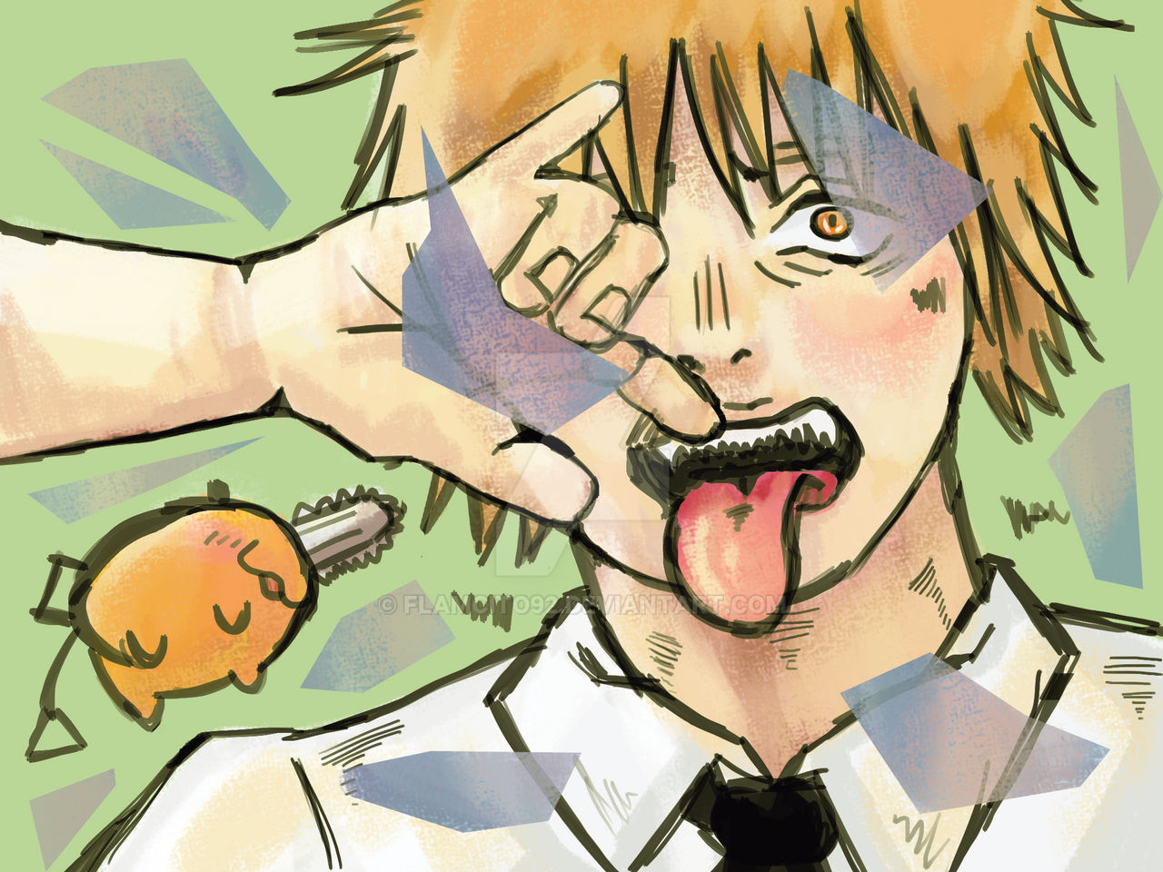 Denji fanart practice by flamcito92 on DeviantArt