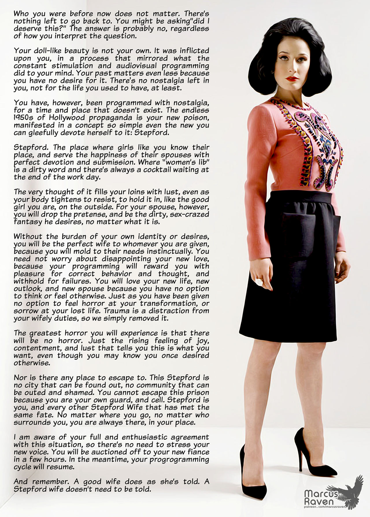 Stepford Poison (MC, Stepfordization) by MarcusRavenManips on DeviantArt