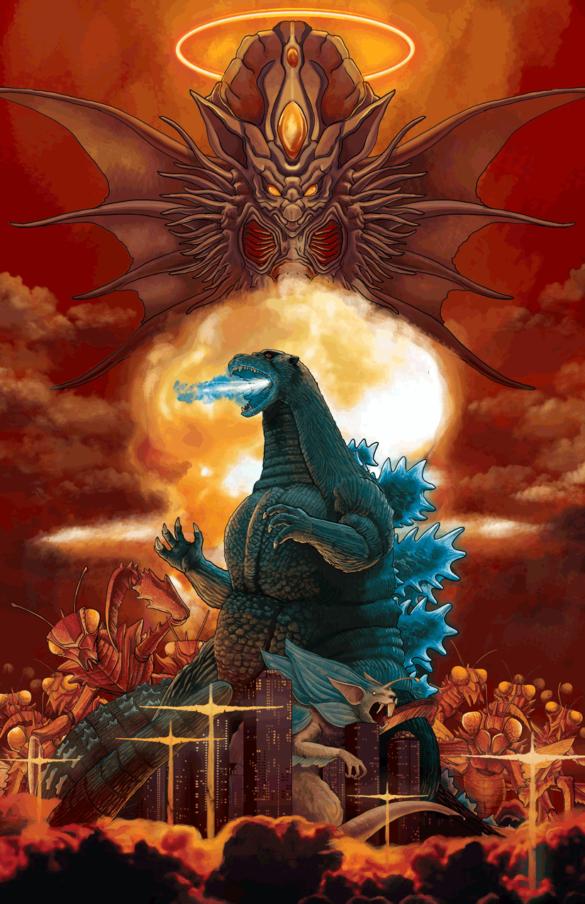 Godzilla Devilzilla Godzilla-vs-The-Devil by Erroseart on DeviantArt