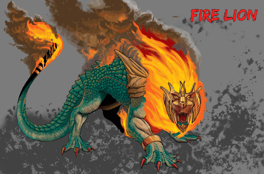 Fire-Lion-Redesign by Erroseart on DeviantArt