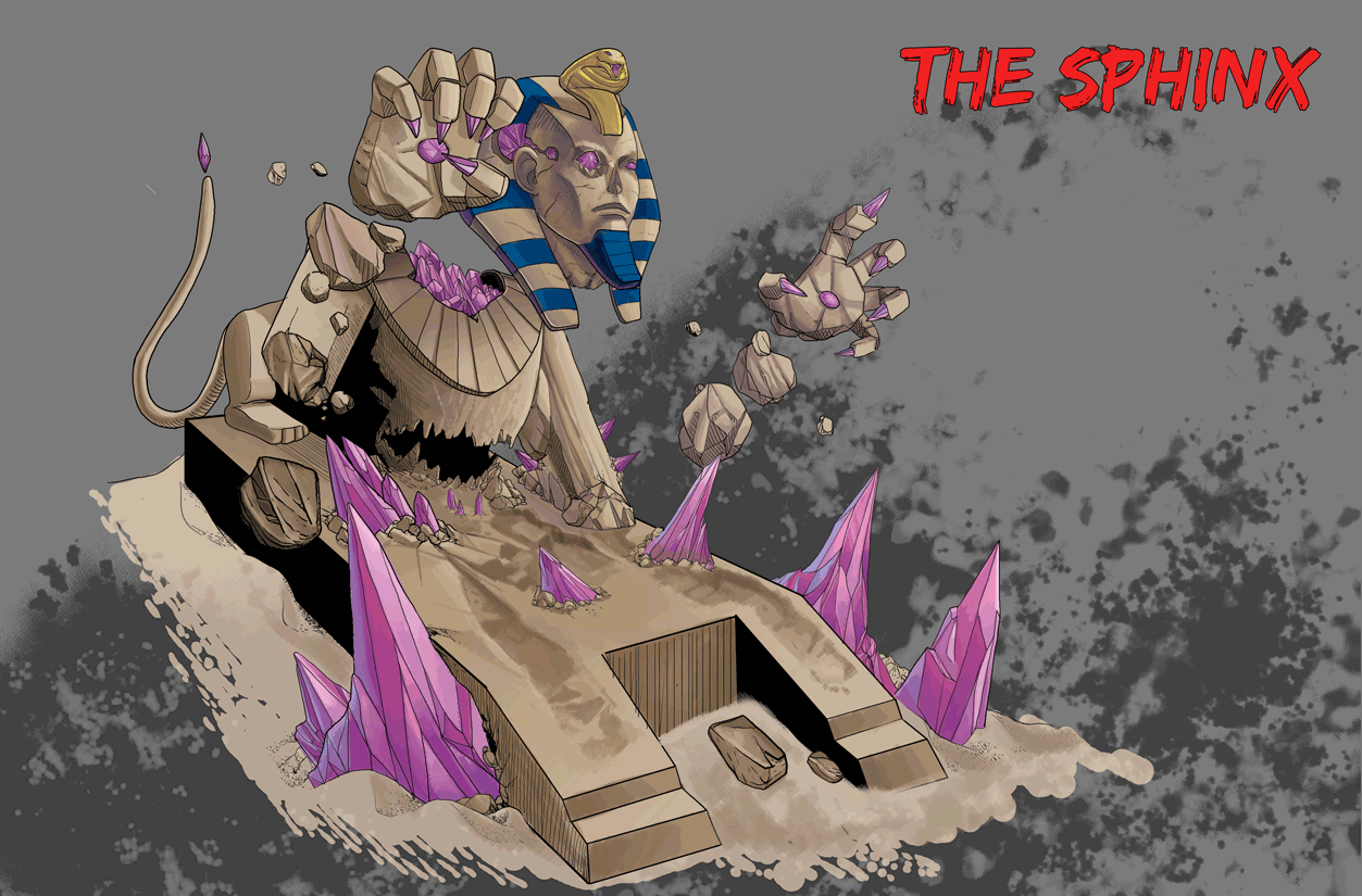 Alien Sphinx Deviantart The-Sphinx-Redesign by Erroseart on DeviantArt