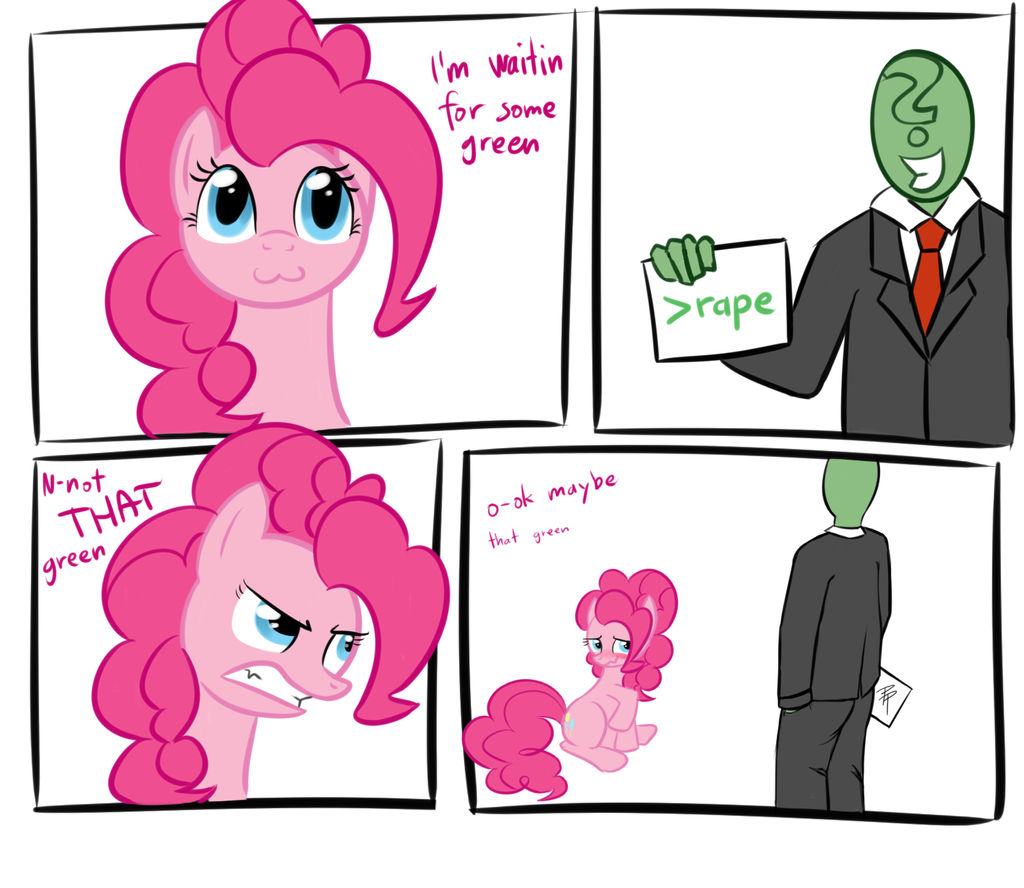 Pinkie Waiting For Green