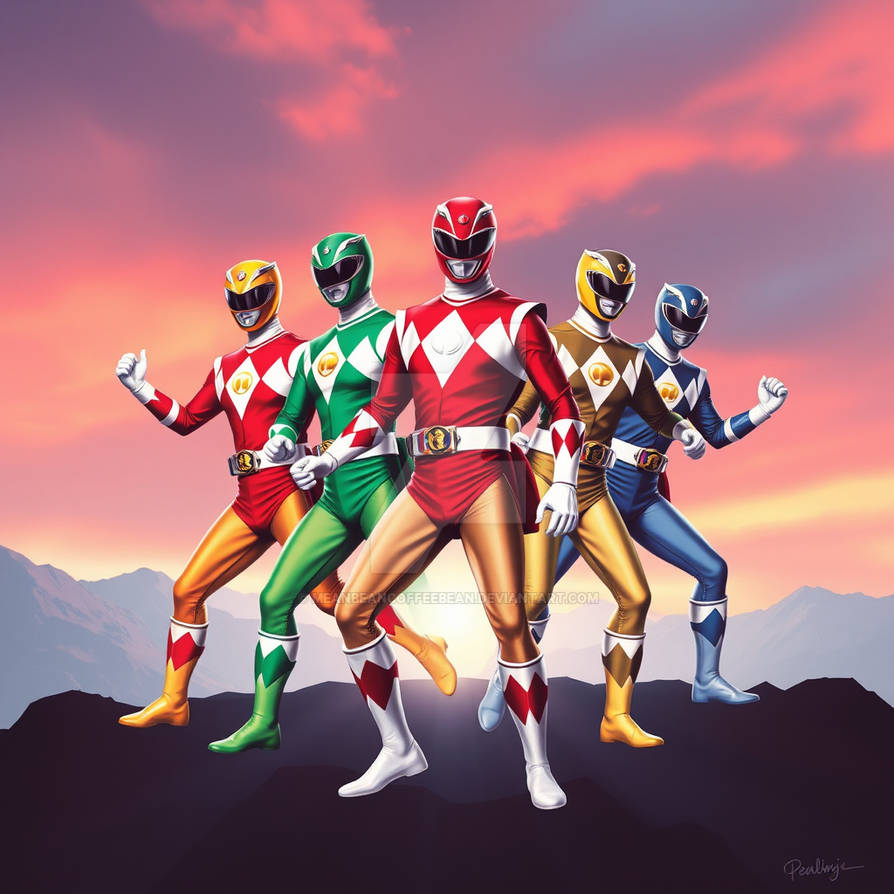 Hasbro Power Rangers Deviantart Power Rangers by meanbeancoffeebean on DeviantArt