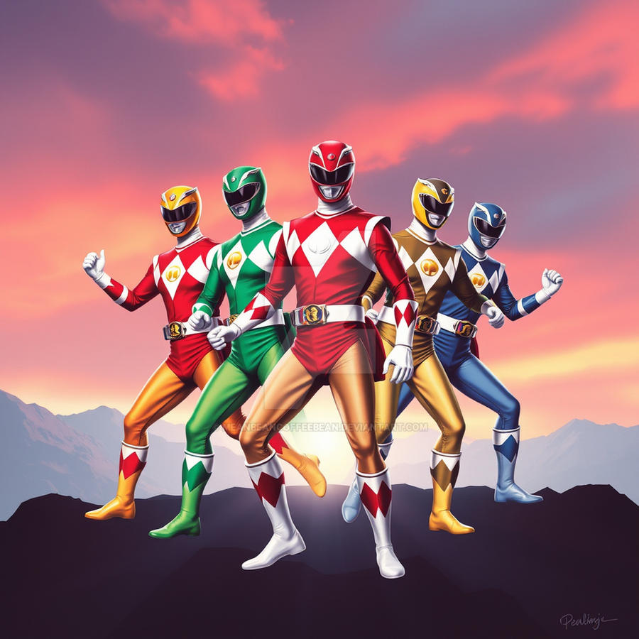 Power Rtangers Power Rangers by meanbeancoffeebean on DeviantArt