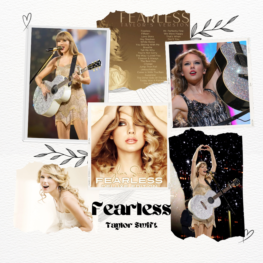 Taylor Swift Fearless Album Poster by BubbleTeaCoffee12 on DeviantArt