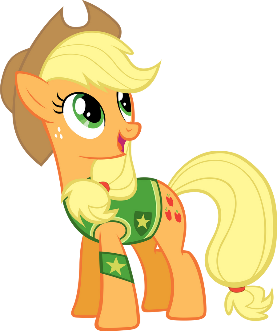 Winter Wrap Up - Applejack by Kishmond