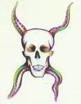 Tentacle skull by Elisijane