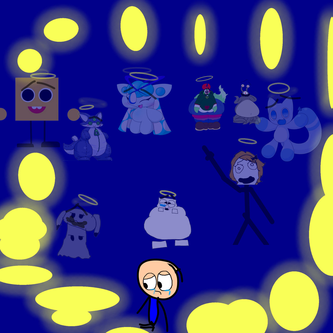 Rip my friends by Rachelxnfn on DeviantArt