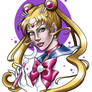 Neotraditional Sailor Moon