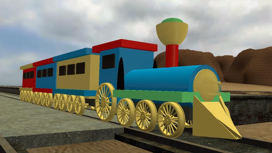 Poppy Playtime  Untextured Train - Download Free 3D model by