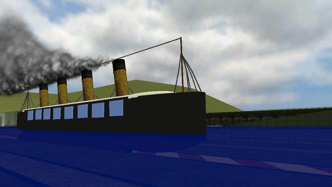 Titanic Train The Titanic Train sets sails to New York! by NeptuniaVII on DeviantArt