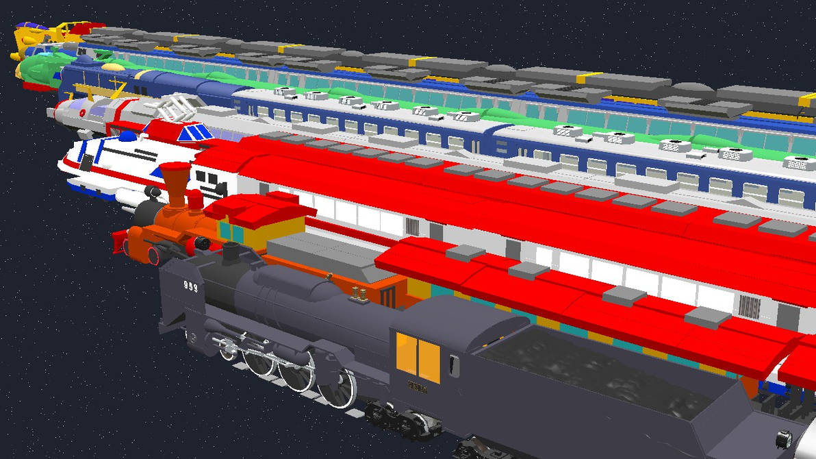 Galaxy Express 999 - The Trains to Space by NeptuniaVII on DeviantArt