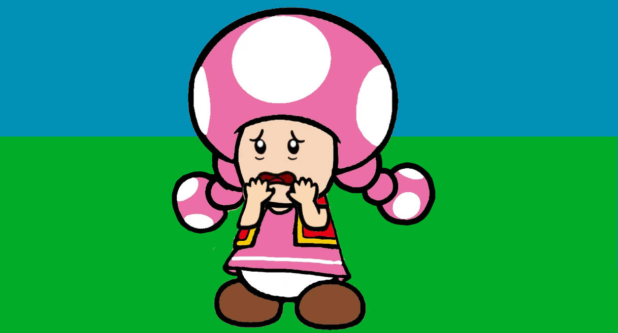 Scared Toadstool Toadette scared by klaskyTv on DeviantArt