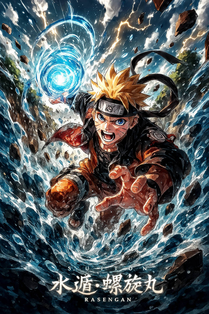 Suiton: Rasengan (Water Style: Rasengan) by ndsovais on DeviantArt