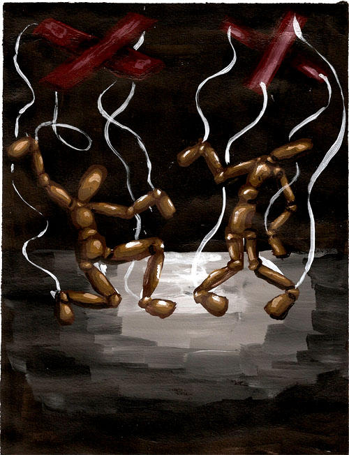 Terrible Puppet creepy puppets by Douedgareld on DeviantArt