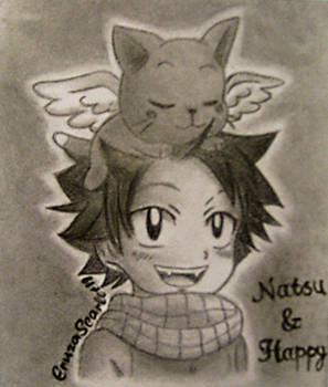Natsu and Happy