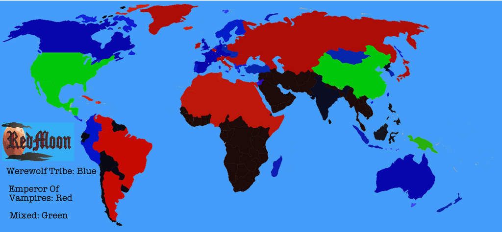 Red Moon: World Map