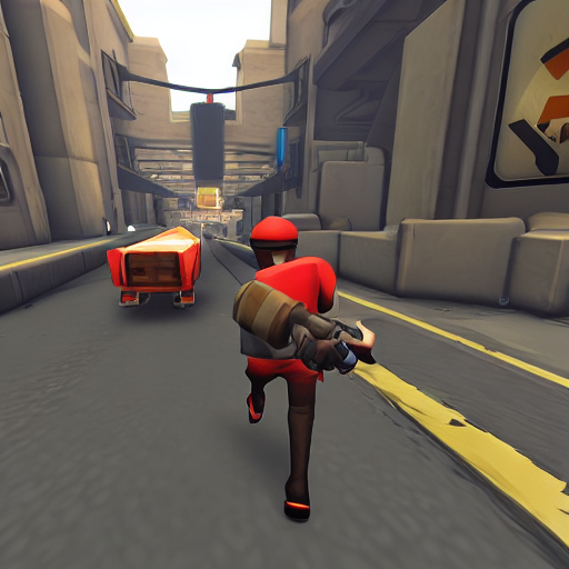 Tf2 Racing AI Art- TF2 Scout in a Race by AutumnusPrime0 on DeviantArt