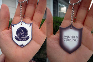 Game of Thrones Stark Key Chain Give-Away!