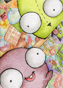 Gir and Mini Moose