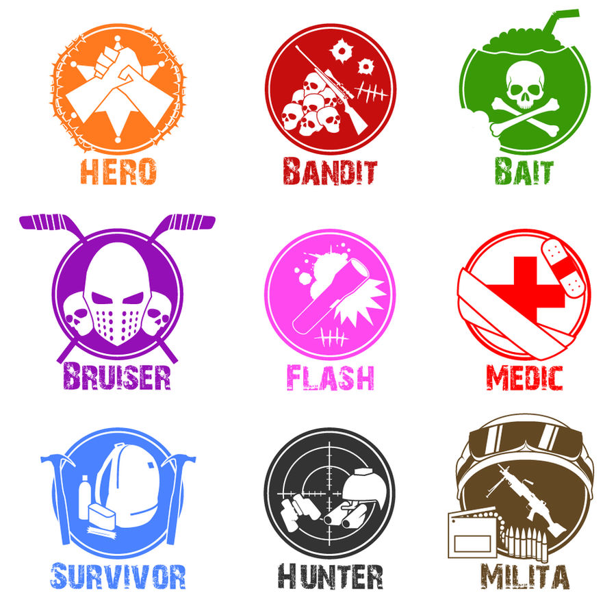 War Roles Emblems WarZ Emblems by taux on DeviantArt