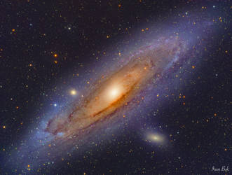 The Andromeda Galaxy by turbulentvortex