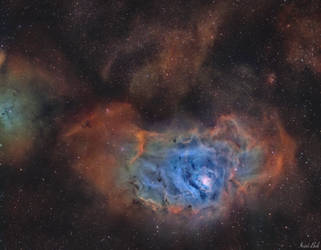 The Lagoon Nebula in Sagittarius