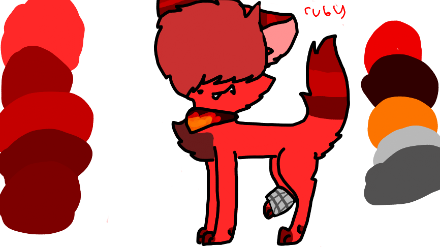 Ruby The lab (OC) by KitKatTrickster on DeviantArt