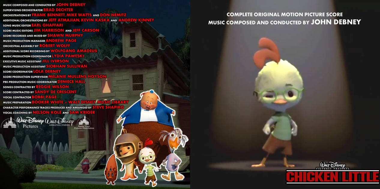 Chicken Little (2005) Complete Score (Booklet) by kidsfan on DeviantArt