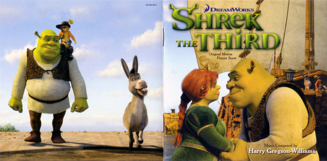 Shrek The Third (2007) Original Score (Booklet) by kidsfan on DeviantArt