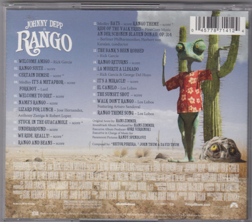 Rango (2011) Original Soundtrack (Back) by kidsfan on DeviantArt