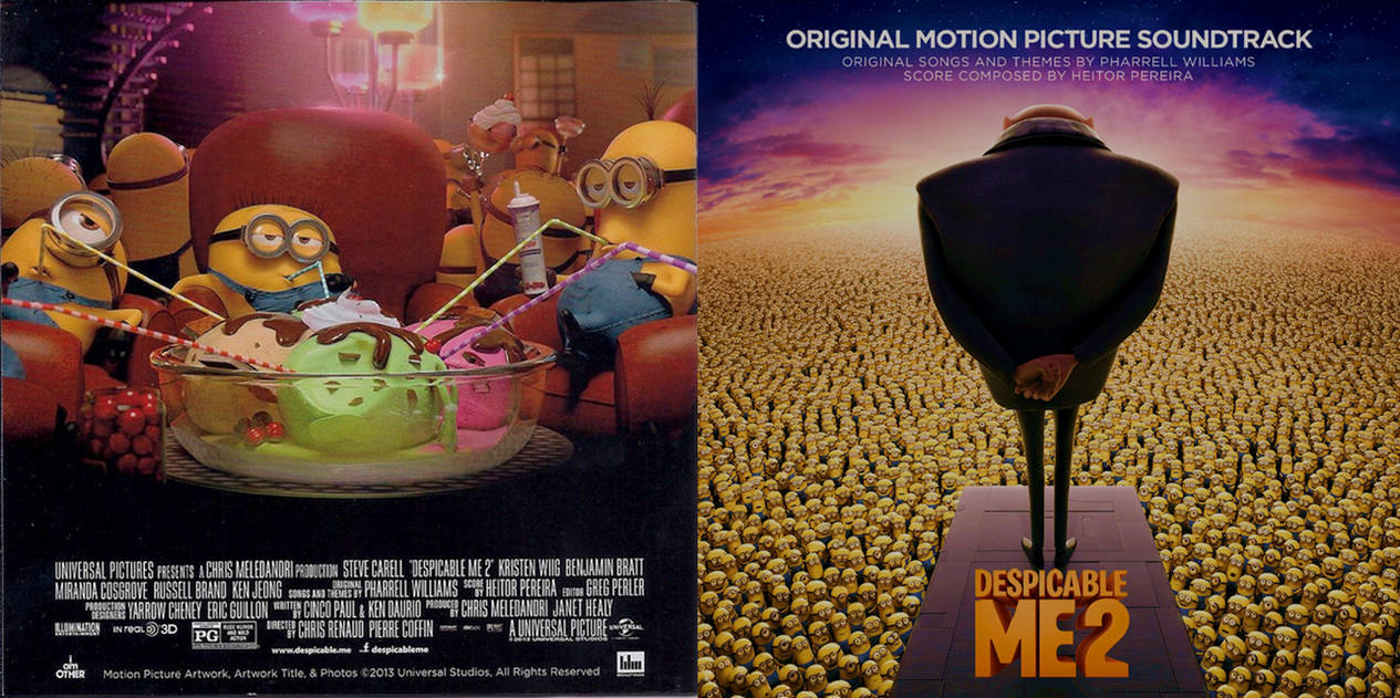 Despicable Me 2 (2013) OST (Booklet) by kidsfan on DeviantArt