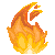 Small Pixel Fire F2U by celestialsunberry