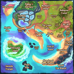 CREAMBUNS - Main Hub Map
